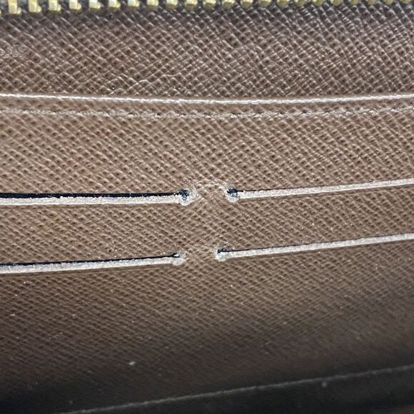 Louis Vuitton Long Wallet Damier Zippy Wallet N60015 Ebene Ladies - Picture 7 of 10